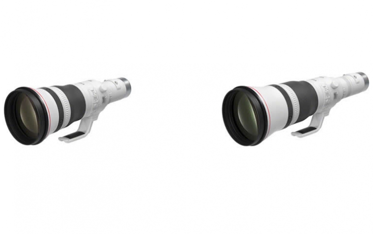 Canon launches two new RF lenses, RF 800mm F5.6L IS USM and the RF 1200mm F8L IS USM