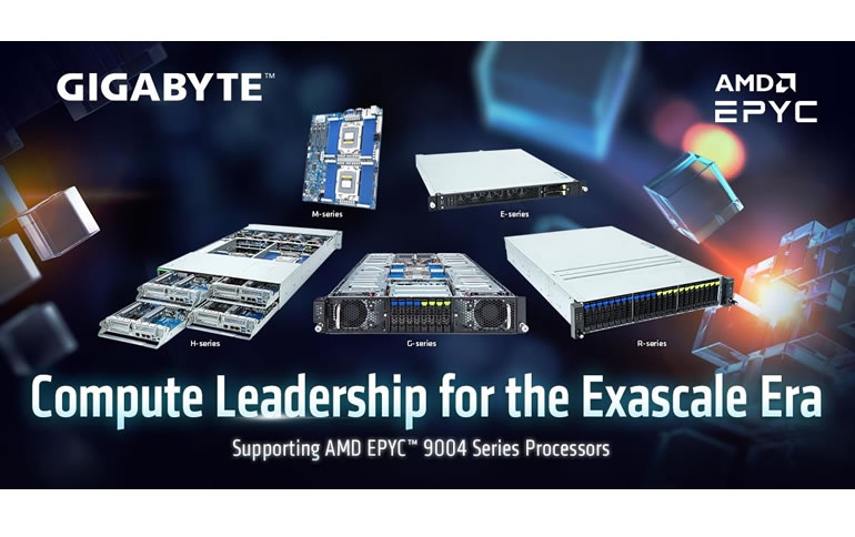 GIGABYTE Delivers a Comprehensive Portfolio of Enterprise Solutions with AMD EPYC™ 9004 Series Processors