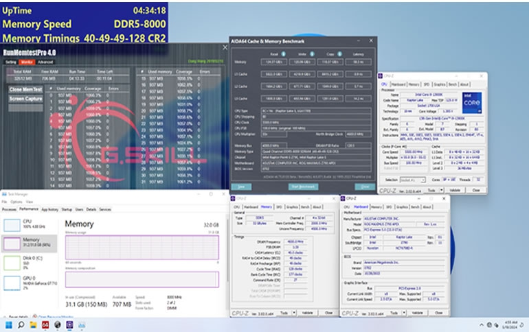 G.SKILL Showcases DDR5-8000 Extreme Memory High-Bandwidth Performance on ASUS ROG MAXIMUS Z790 APEX & Achieves DDR5-10000 on Air Cooling