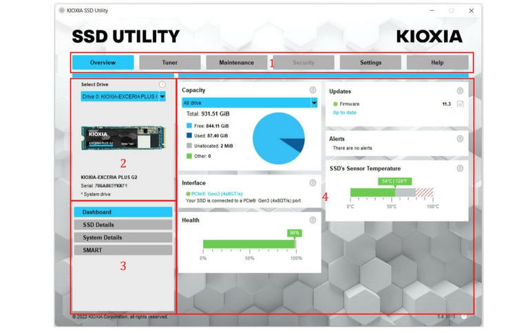 KIOXIA announces new SSD Utility management software compatible with Win111