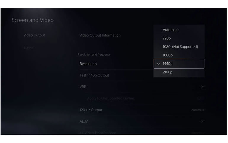 PS5 Beta introduces 1440p support, Gamelists, and more