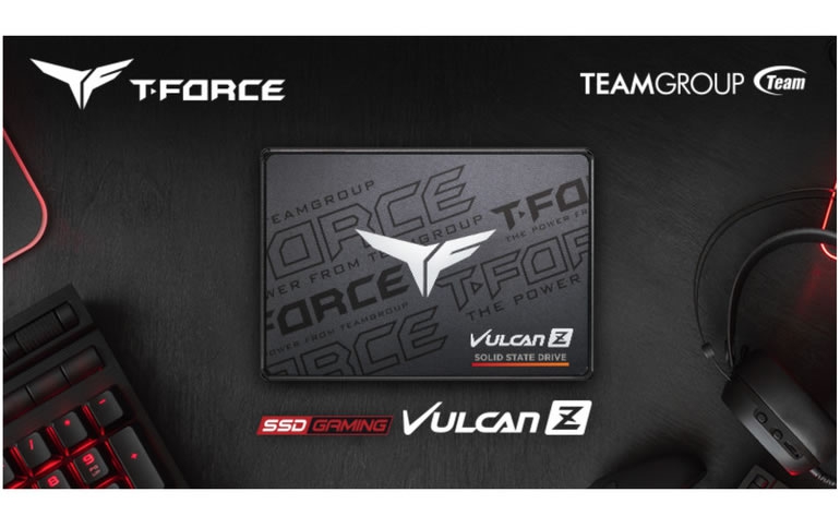 TEAMGROUP Launches T-FORCE VULCAN Z SATA SSD for a Next-Gen Gaming Experience