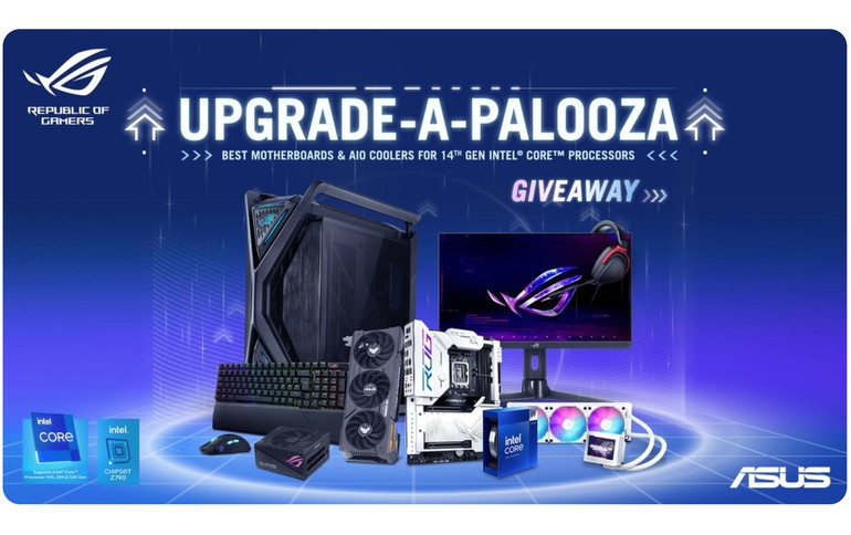 ASUS Announces Global Upgrade-A-Palooza PC Hardware Giveaway Contest