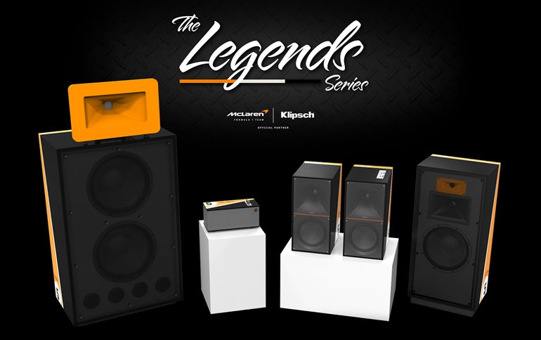 KLIPSCH DEBUTS HI-FI SPEAKER CAPSULE COLLECTION IN PARTNERSHIP WITH THE MCLAREN F1 TEAM