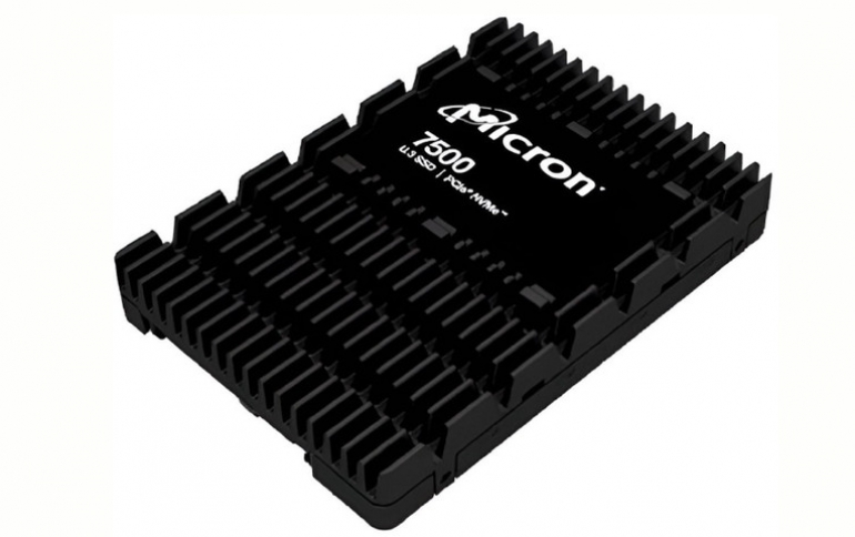 Micron announces 7500 NVMe SSD for datacenters