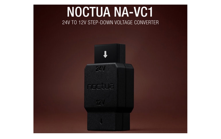 Noctua presents NA-VC1 24V DC to 12V DC step-down voltage converter
