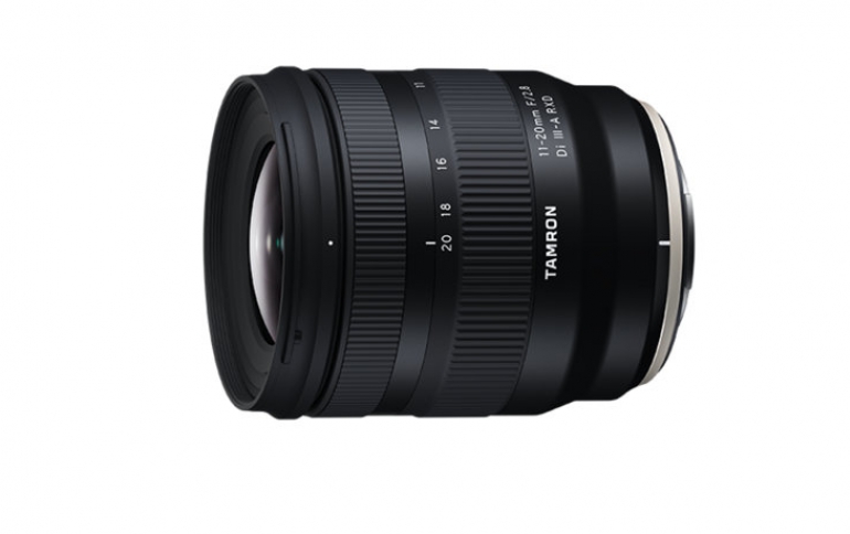 TAMRON announces 11-20mm F/2.8 Di III-A RXD for FUJIFILM X-mount