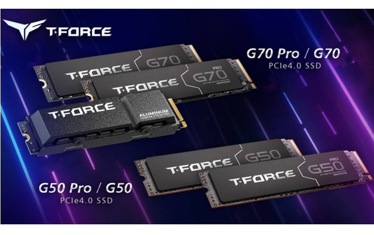 TEAMGROUP Announces New Gaming SSD Series: the T-FORCE G70 PRO / G70 and G50 PRO / G50 PCIe 4.0 SSDs