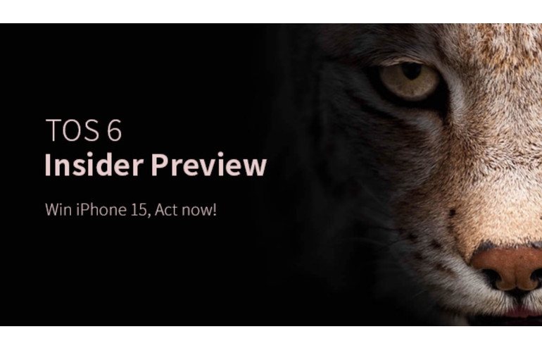 TERRAMASTER LAUNCHES NEW TOS 6 INSIDER PREVIEW PROGRAM PARTICIPATE IN THE EVENT TO WIN IPHONE 15 INSTANTLY