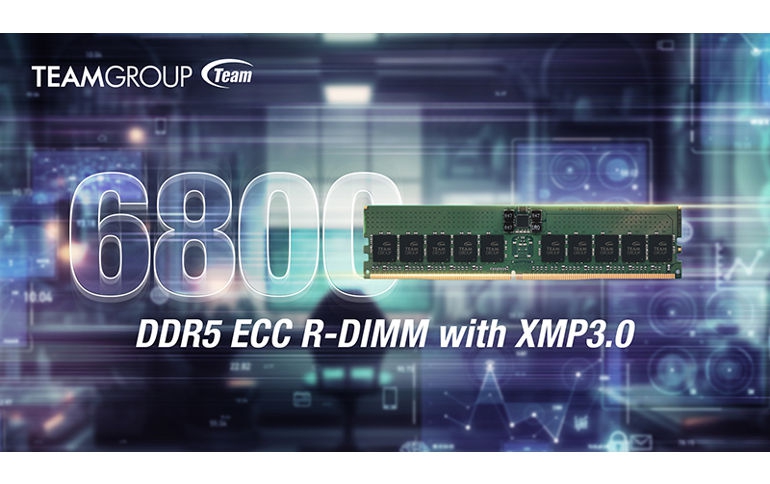 TEAMGROUP Memory Overclocking Reaches New Zenith with the Release of DDR5 6800 ECC R-DIMM