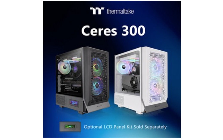 Thermaltake Ceres 300 TG ARGB Mid Tower Chassis Now Available for Purchase