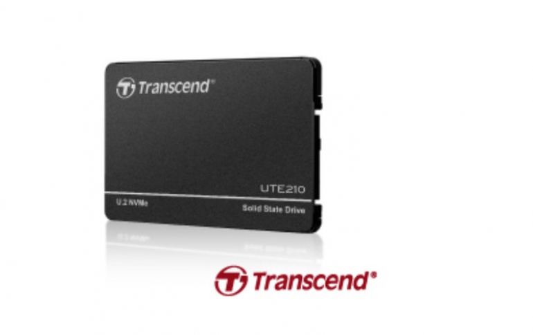 Transcend Empowers Smart Applications With The New U.2 NVMe SSD UTE210T