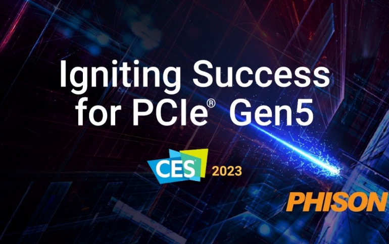 Phison Demonstrates Latest PCIe Gen5 Innovation