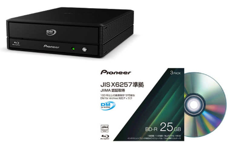 Pioneer Japan releases new BDR-WX01DM external BD/DVD/CD writer for JIS X6257 standard and 100-year lifespan BD-R disc