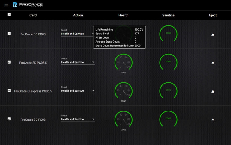 ProGrade Digital Announces Refresh Pro 3.1 Software With Card Firmware Update Capability