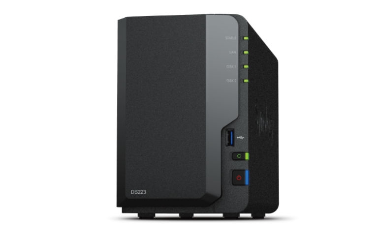Synology introduces two-bay DiskStation DS223