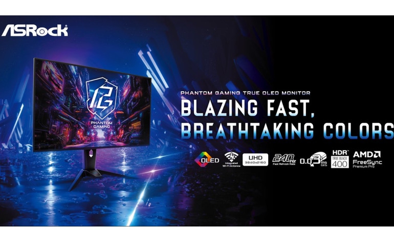 ASRock Unveils New Phantom Gaming OLED Series Monitors for the Ultimate Gaming Experience
