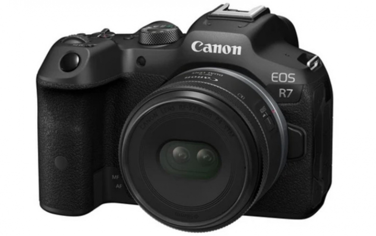 Canon developing new RF-S 7.8mm F4 STM DUAL lens for EOS R7 camera for recording spatial video for Apple Vision Pro