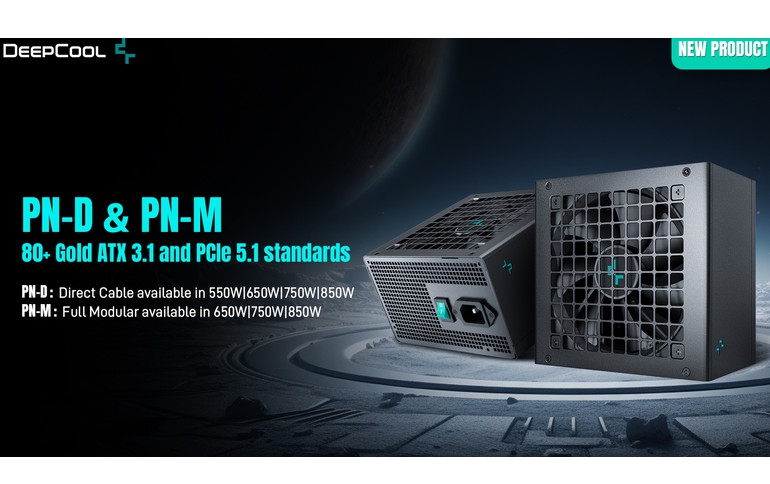 DeepCool launches PN-M Power Supply series 