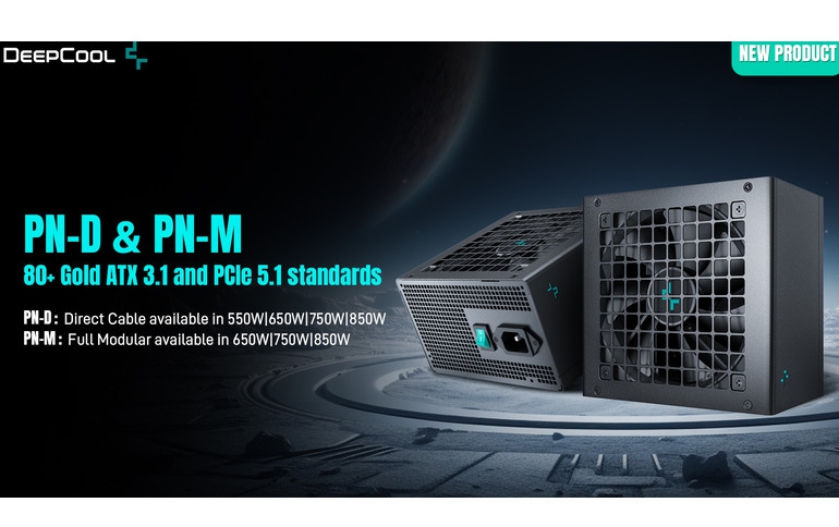 DeepCool launches PN-M Power Supply series