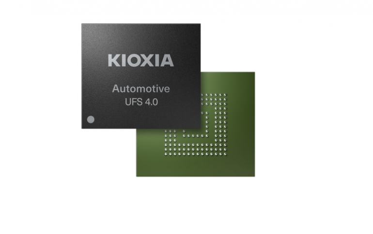 KIOXIA introduces industry's first UFS ver. 4.0 embedded flash memory devices for automotive applications