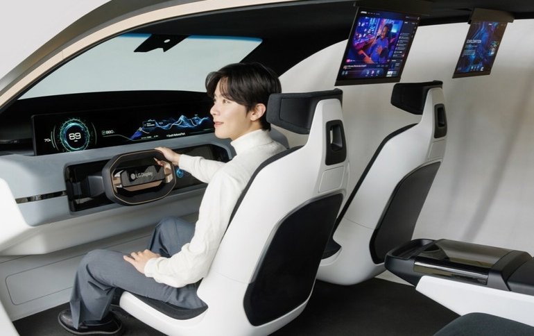 LG Display Unveils Automotive Display Solutions Optimized for SDVs at CES 2024