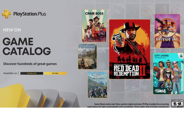 PlayStation Plus Game Catalog for May: Red Dead Redemption 2, Deceive Inc., Crime Boss: Rockay City and more