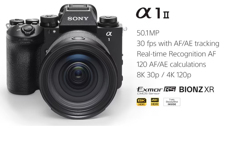 Sony announces second-generation flagship Alpha 1 II full-frame camera