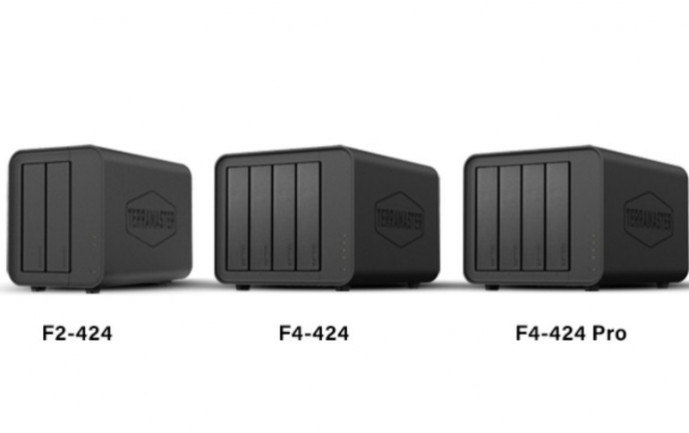 TERRAMASTER LAUNCHES THE MOST POWERFUL 4-BAY NAS F4-424 PRO TO CREATE THE BEST ALL-AROUND NAS