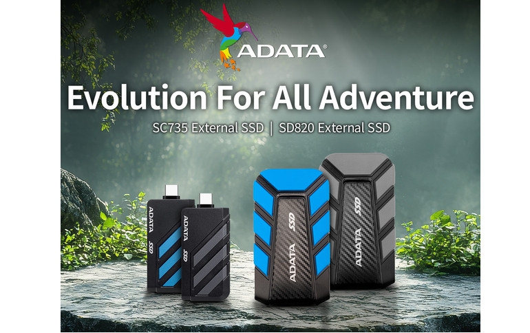 ADATA Launches SD820 and SC735 External Solid-State Drives