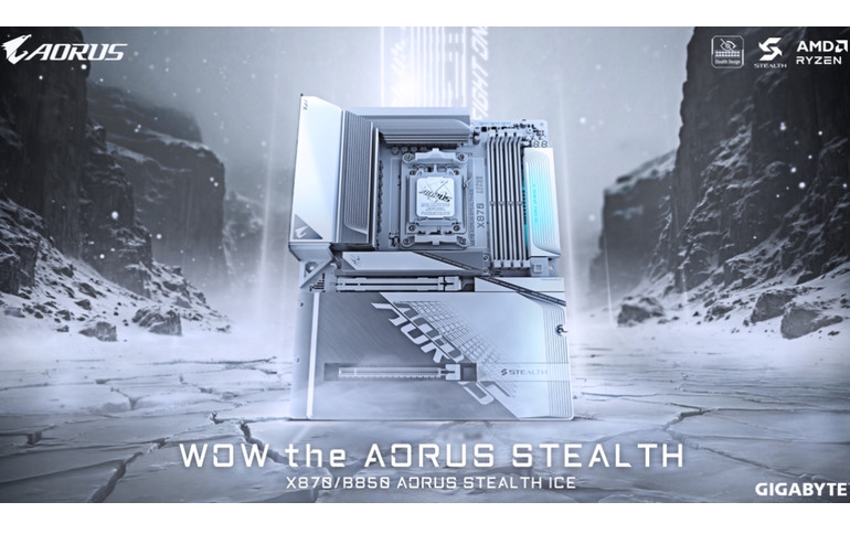 Gigabyte announces X870 and B850 AORUS STEALTH ICE