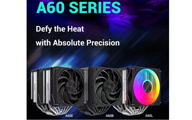 SAMA Expands CPU Cooling Lineup with A60 and A40 Series Air Coolers for Gaming and Creator PCs