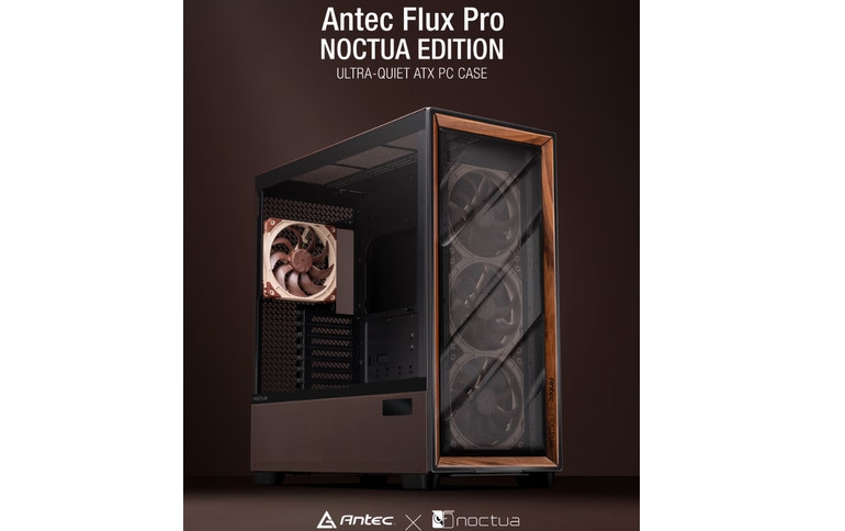 Antec and Noctua introduce Antec Flux Pro Noctua Edition PC case