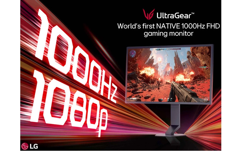 LG Electronics Introduces World’s First Native 1000Hz Full HD Gaming Monitor