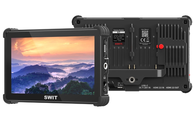 SWIT K7 Combines 2,800-Nit Daylight Monitoring with 4K60 HDMI and Built-In SDI Conversion