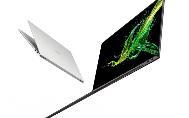 CES: Acer Debuts New Swift 7 with Compact Design and 92 percent Screen-to-body Ratio