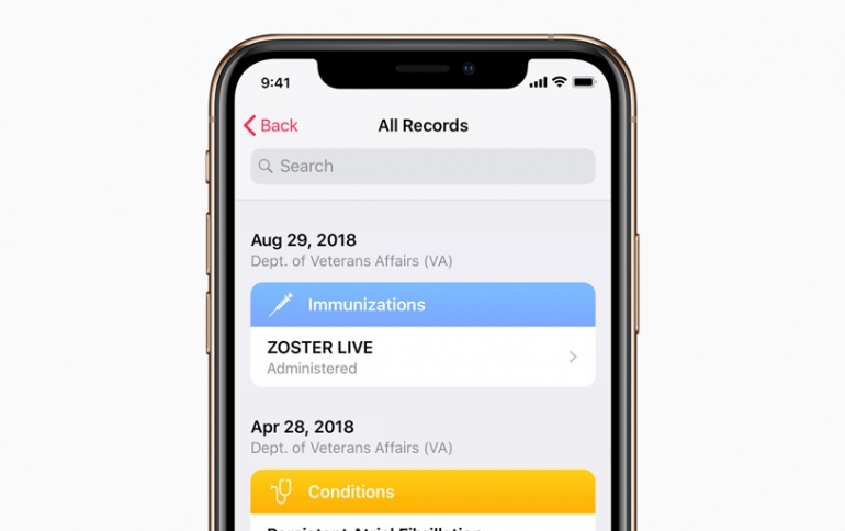 Apple to Bring Health Records Feature to Veterans's iPhones