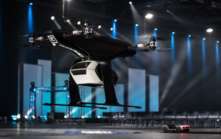 Audi, Airbus and Italdesign Test Flying Taxi Concept