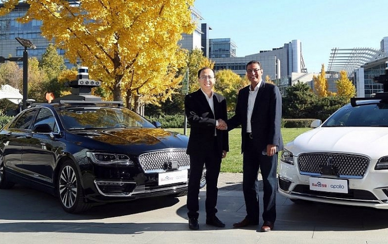 Ford and Baidu to Jointly Test Autonomous Vehicles