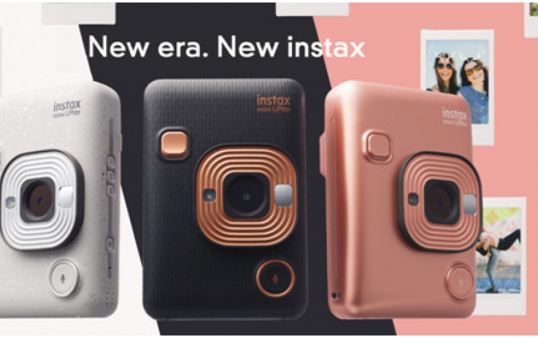 New Fujifilm “instax mini LiPlay” Instant Camera Comes With Sound-recording Capability