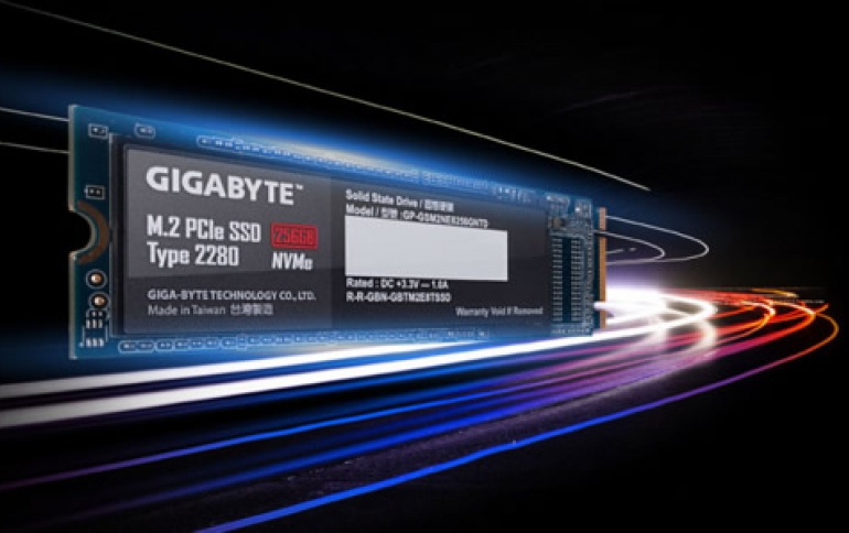 GIGABYTE Releases New NVMe M.2 SSDs