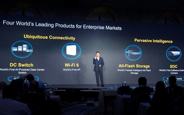 Huawei Presents New Enterprise and Autonomous Driving Mobile Networks Products