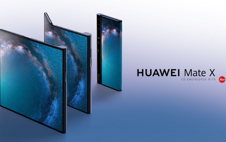 MWC: Huawei Unveils the $2,600 Mate X 5G Folding 5G Smartphone, Upgraded MateBook X Pro Laptop