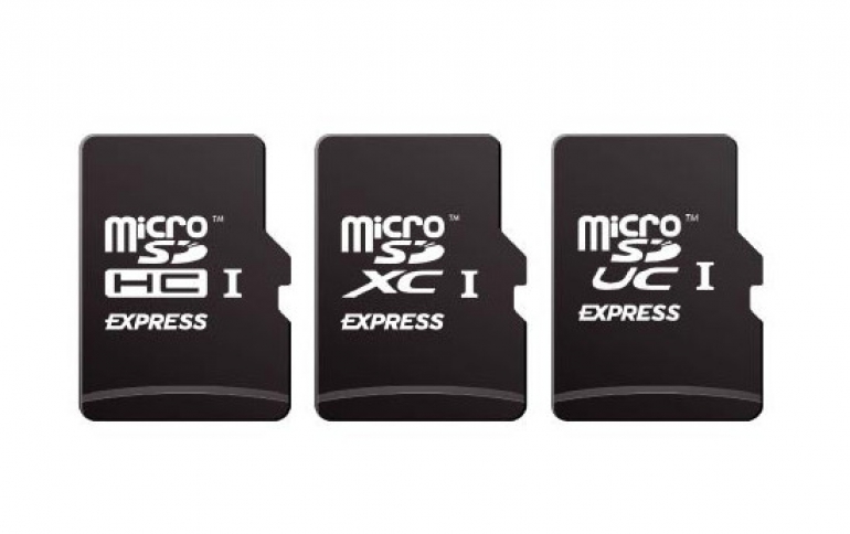 microSD Express Memory Card for Mobile Devices Supports 985 MBps Speeds