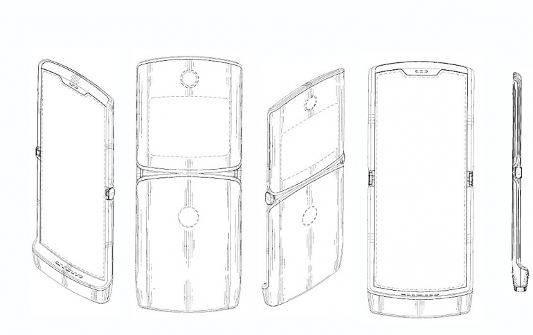 Patent Reveals the Design of Motorola's New Foldable Razr Smartphone