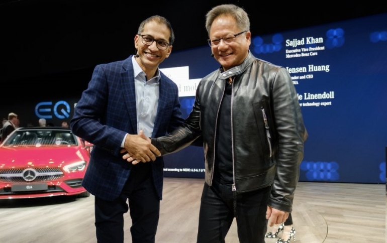 Mercedes-Benz, NVIDIA to Create New AI Architecture for Mercedes Vehicles