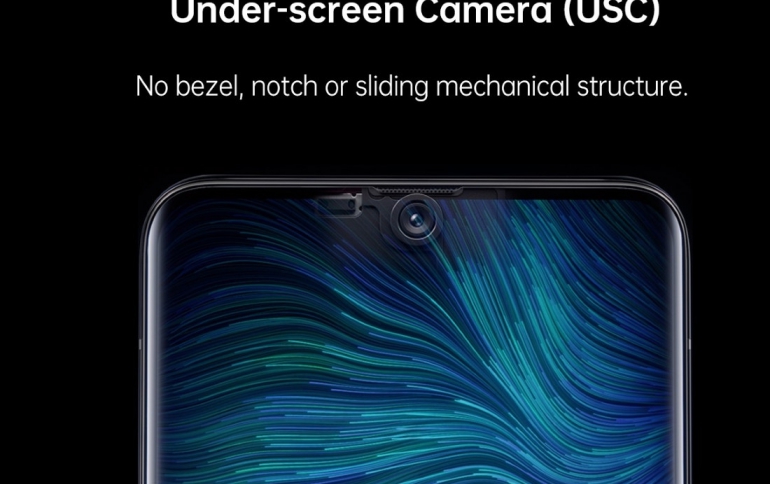 OPPO Unveils Under-Screen Smartphone Camera at MWC Shanghai 2019