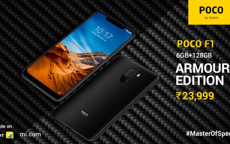 POCO F1 Armoured Edition With 6GB RAM And 128GB Storage Launched In India
