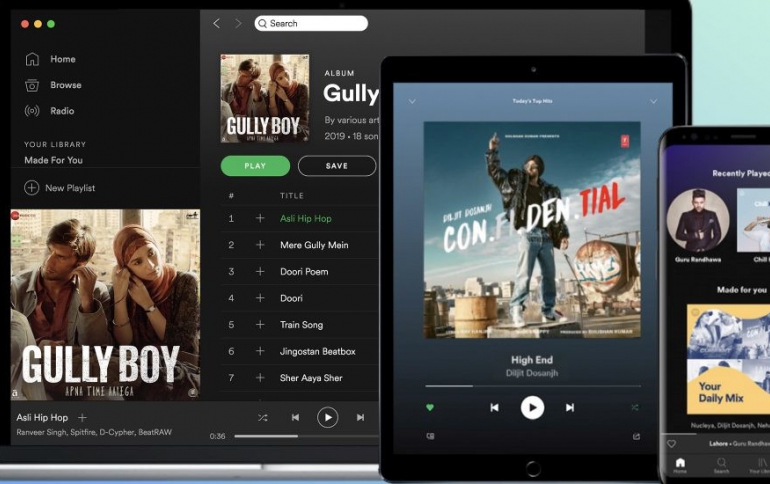 Spotify Launches in India