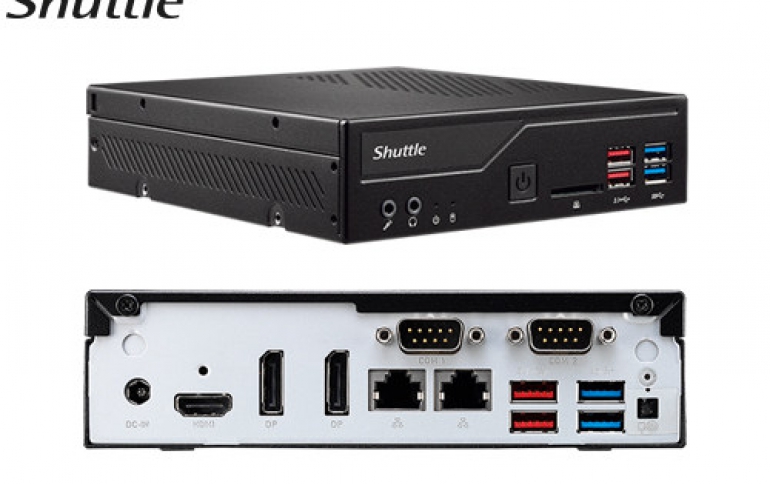 New Shuttle Slim DH370 Has Three 4K Display Outputs